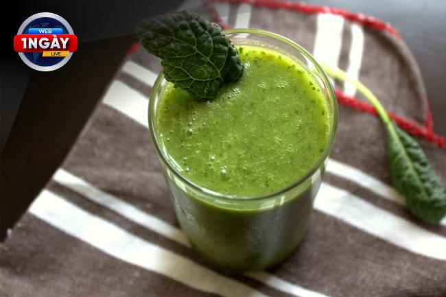 Công Thức Sinh Tố Rau Bina 